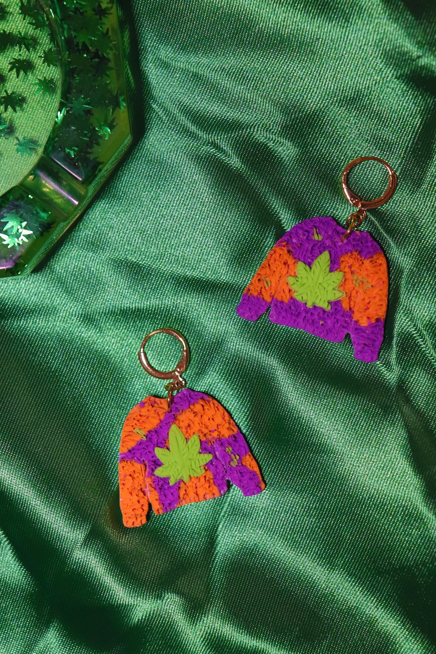 Ugly Bud Sweater Earrings